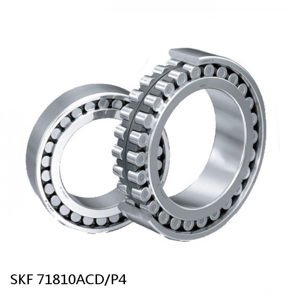 71810ACD/P4 SKF Super Precision,Super Precision Bearings,Super Precision Angular Contact,71800 Series,25 Degree Contact Angle
