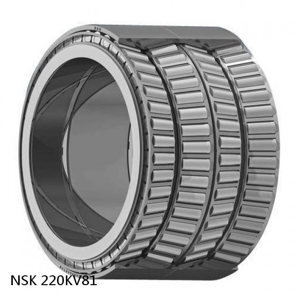 220KV81 NSK Four-Row Tapered Roller Bearing