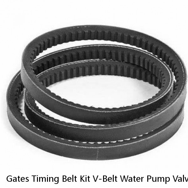 Gates Timing Belt Kit V-Belt Water Pump Valve Cover Gaskets for Hyundai Kia 2.0L